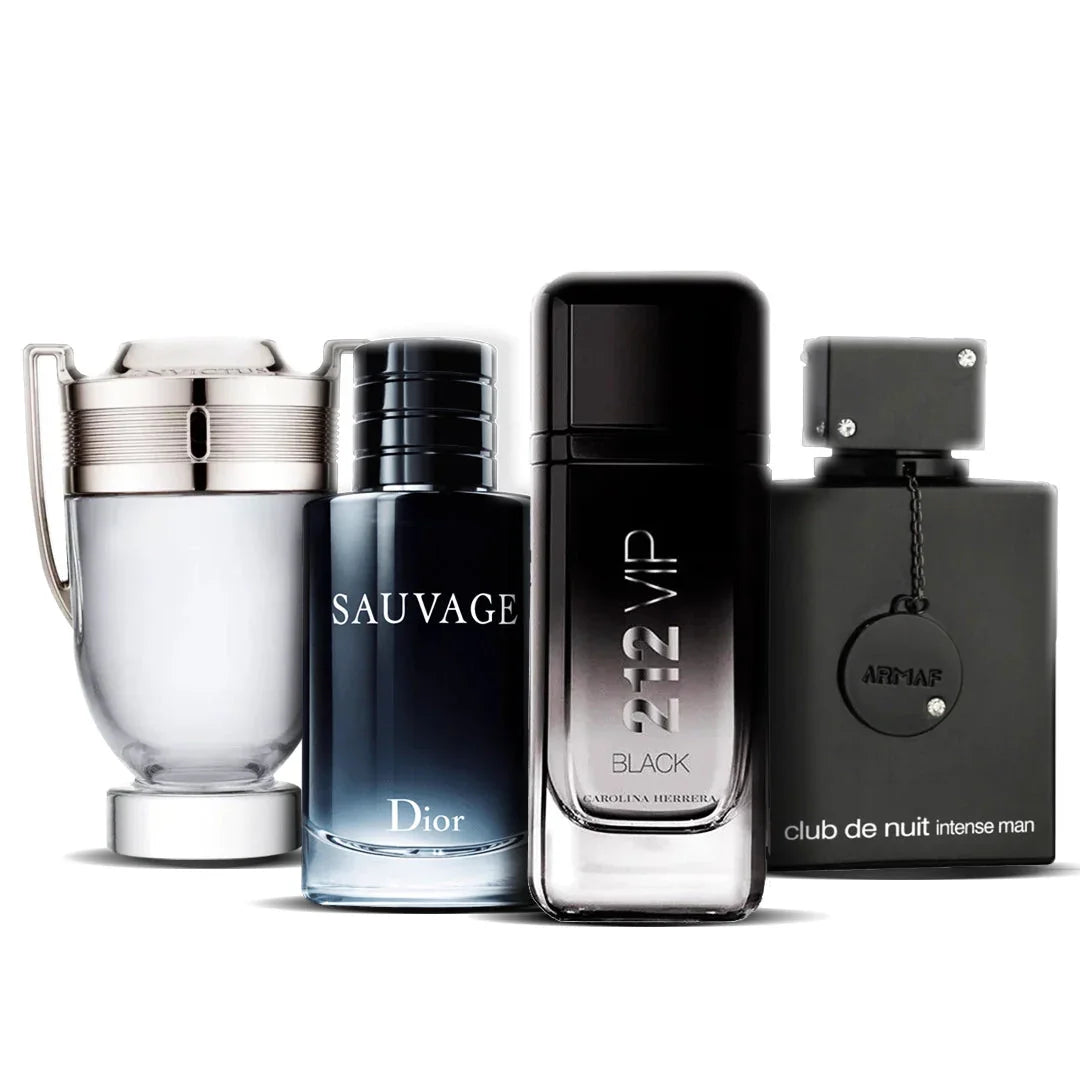 Zestaw 4 Perfum | 1 Million Royal + 212 VIP Men + Sauvage + Eros